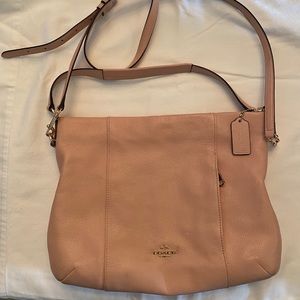 Coach Isabelle Pebbled Leather Hobo Bag